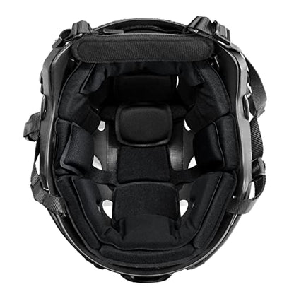 Tactical Helmet Pads - Universal Replacement Internal Memory Foam Pad Inserts for ACH, MICH, EXF Helmets - color: all black