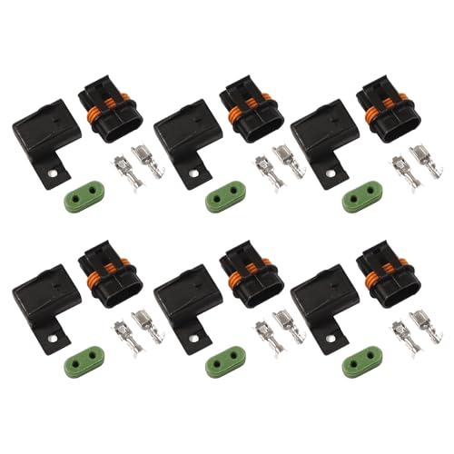 ATO ATC Fuse Holder Assembly Splice Existing Wire Kit Waterproof Sealed (Pack of 6)