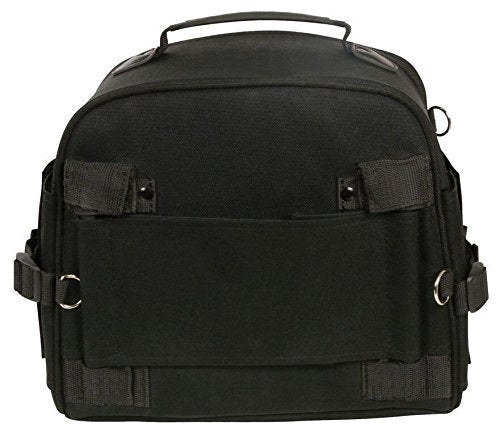 MOTORCYCLE LARGE SPORTY STYLE PVC SISSY BAR BACK PACK BAG WITH GUN POCKET INSIDE