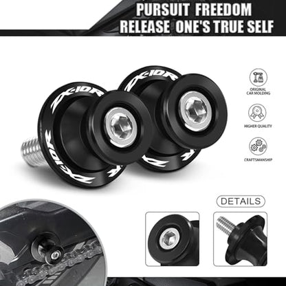 MFGZD For ZX-10R M8 Motorcycle Swingarm Spools Slider, CNC 8MM Swingarm Spools Sliders Stand Compatible with ZX-10R ZX10R 2012-2024 (Black) - size: ZX10R Black
