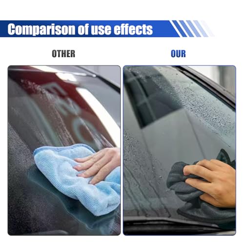 Microfiber Car Drying Towel, 19" x 23" Ultra Absorbent Cleaning Cloth with Twisted-Loop Design - Microfiber Towel for Car Detailing/Household, Without Streaks or Scratches (2PCS) - size: 2PCS