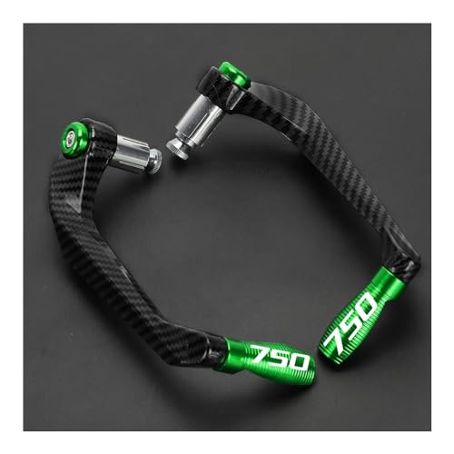 Brake Lever Guard Protector Motorcycle Handlebar Grips Guard Brake Clutch Levers Protector For SU&ZUKI GSR750 GSXS750 GSXR750 GSR GSX-S GSXR 750 1999-2024 - color: Green with lo-go