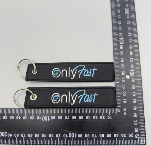 PrimeSecrets Keychains for Motorcycle, Scooter, Car, Mopes, ATV, Backpack Gift Men Women Street Racing Auto Parts Accessories - color: Onlyfast