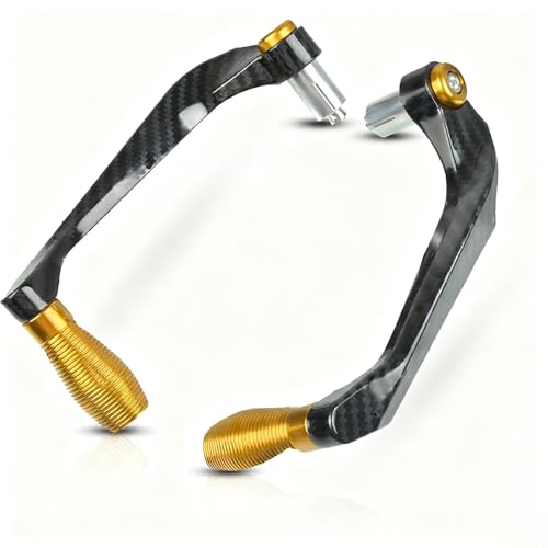 Fit for Ninja ZX6R 7R 9R 10R 14R Handlebar Brake Clutch Lever Guard Protector (Gold) - color: Gold