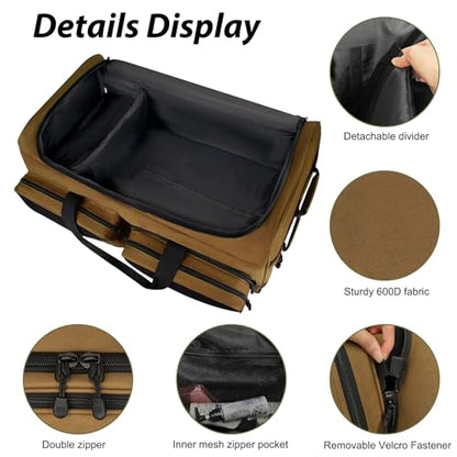 Rolling Duffle Bag with Wheels,120L Large Deployment Bag,Waterproof Military Duffle Bags for Tactical Military Deployment Camping - color: Yellow