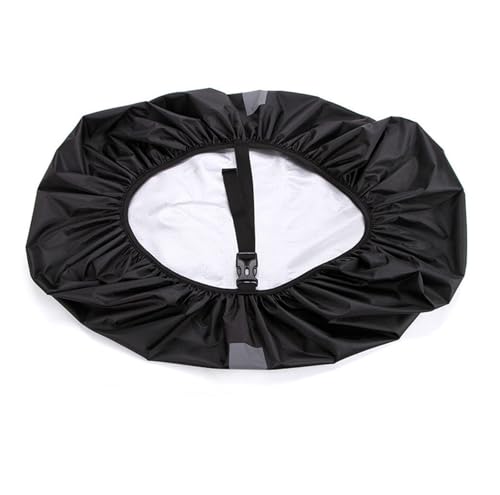 Backpack Rain Cover Reflective Rain Cover Backpack Waterproof Bag Dust Raincover Outdoor Camping Hiking Climbing Journey Sunscreen - color: A-Black, size: 20L