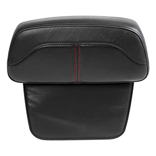 Razor Chopped Trunk Backrest Pad Fits For Harley Touring 2014-2023 Tri Glide Road King Street Glide Electra Glide Road Glide Pack - color: Style F#1