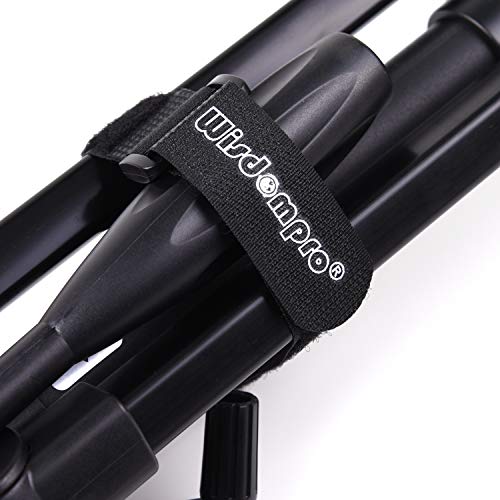 20 Pack (8 12 18 24 Inches) Hook and Loop Reusable Fastening Cable Tie Down Straps by Wisdompro - Reusable, Durable Functional Ties to Keep Your Home, Office, Workspace from Tangled Messes of Cords - size: Mixed Size, 20 Pack