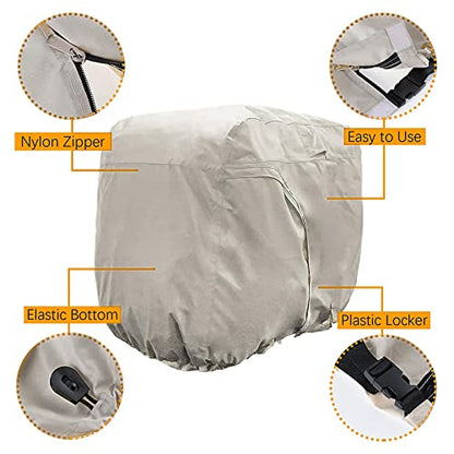 Cover, 2- Passenger 400D Oxford Cloth Waterproof Sunproof Cover Fits,