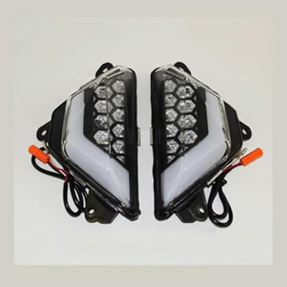 US STOCK For Ninja 500 SE 2024-2025 NINJA500 NINJA500 SE Motorcycle LED Front Turn Signal Light Lamp Turn Signals Accessories