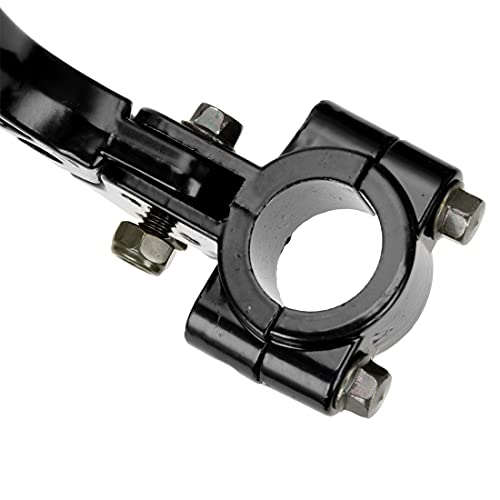 FVRITO 7/8" 22mm Universal Clutch Brake Handle Levers Perch for CRF50 CRF70 CRF80 CRF100 CRF150 XR50 XR80 XR100 ATC 200m Pit Dirt Bike Motor Motocross Motorcycle Baja Mini Bike MB200 Left and Right - color: Black
