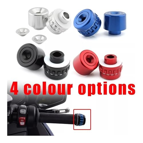 Motorcycle Handlebar Grip End Plugs Throttle Lock Cruise Control Clamp Bar for B&MW F650/750/800/850 F900 R1200GS/R R1250 S1000XR Handlebars Covers Ends