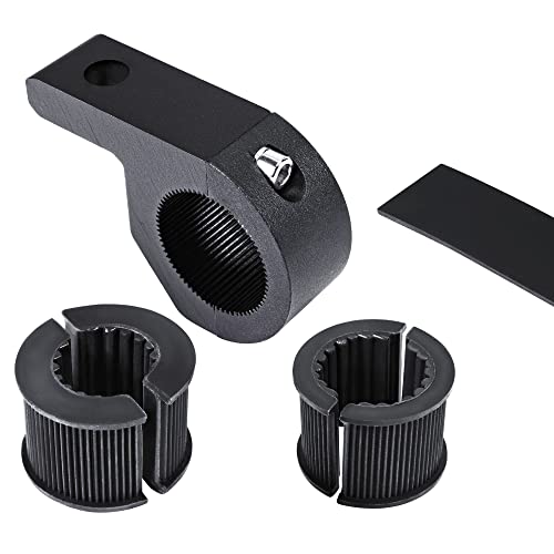 LAMPHUS Off-Road ATV UTV Light Bar Mount Mounting Bracket Mini Bar Clamp Kit [0.75"/1"/1.25" Inch] [Horizontal Bar] [Aluminum] Bull Bar UTV Roll Bar Clamp Tube Roll Cage Clamps Mount for ATV UTV - size: 1 Pack, style: Horizontal Bar