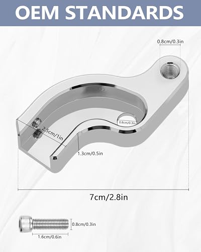 EZ Shift Neutral Gear Assist Bracket for Harley M8 2018-2025 Touring 2018-2025 Softail Breakout Motorcycle Silver - color: Silver N