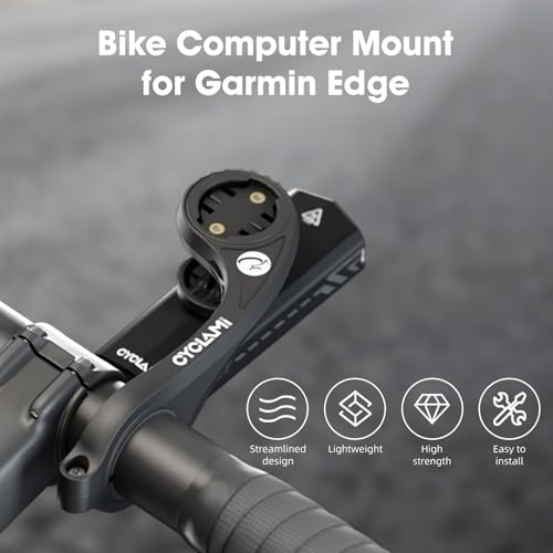 Out Front Mount Compatible with Garmin Edge GPS Bike Computer, XOSS G/G+, iGPSPORT Cycling Handlebar 1.25’’-1.5’’/ 31.8-35mm (S2) - style: S2