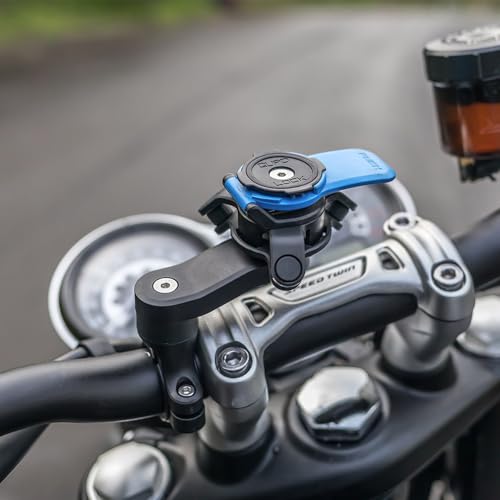 Quad Lock Motorcycle Handlebar Mount Kit with Vibration Dampener and MAG Phone Case for Galaxy S21 FE - size: Galaxy S21 FE