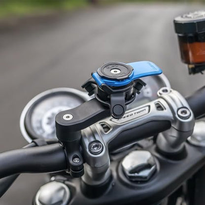 Quad Lock Motorcycle Handlebar Mount Kit with Vibration Dampener and MAG Phone Case for iPhone 17 - size: iPhone 17