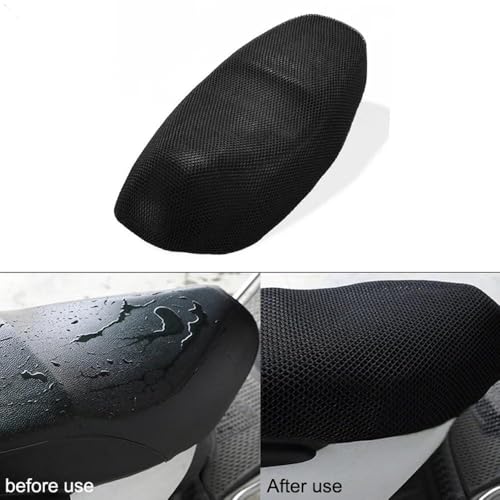 Saddle Protection Cover 1Pcs Breathable Mesh Motorcycle Moped Motorbike Scooter Seat Covers Cushion Anti-Slip Cover S-6XL - color: Color 6XL