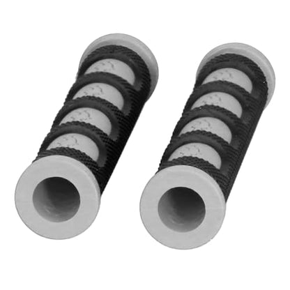 2Pcs Universal Motorcycle Brake Lever Cover Handle Silicone Sleeve Motorbike Bicycle Handles Grips Protection Accessories - color: grey