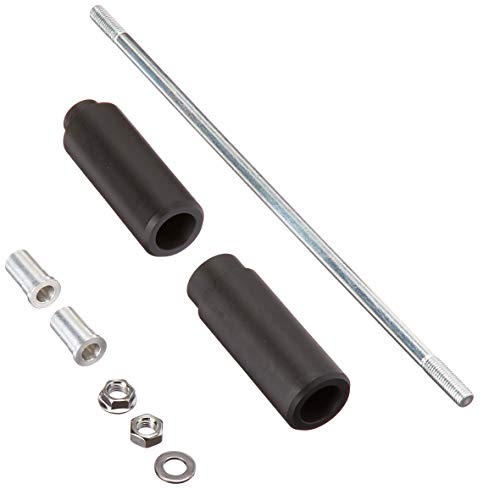No Cut Black Frame Sliders Compatible with Suzuki SV650 / SV1000 / DL650 / DL1000 (All Years) Frame Bobbins Sliders Crash Protectors Motorcycle Sportbike