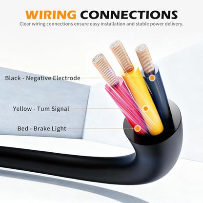 Rich Choices 2pcs Chrome 15 LED Motorcycle Stop Brake Running Turn Signal Indicator Amber Lights For Harley Honda Chopper (Chrome with net-Amber Light) - color: Chrome with net-Amber Light