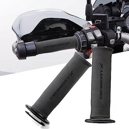 for Ducati DesertX Desert X 2021 2022- Motorcycle Rubber Handlebar Cover Heat Shrinkable Grip Glove Desert X