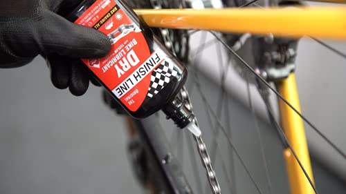 Finish Line Drivetrain Kit for Bicycles, Includes Grunge Brush, 2oz Dry Lube, 4oz EcoTech Degreaser, Complete Bike Cleaning and Lubrication System for Chains, Cassettes, and Drivetrain Components | bike-cleaning-tools