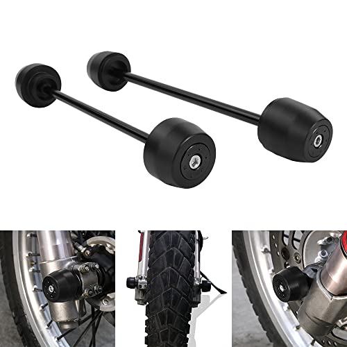 Xitomer Front and Rear Fork for DR650 1996-2025 DR650SE Sliders Wheel Protector Frame Sliders Crash Protector