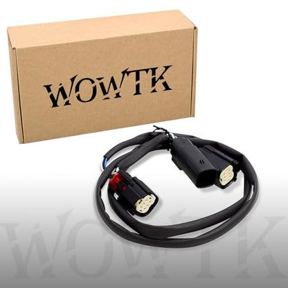 Tour Luggage Pack Quick Disconnect Wiring Harnesses,Plug-n- Play Power tap Harness for Harley Touring 14-24,for Road King, Road Glide, Street Glide, Electra Glide Standard and Select CVO - color: Black Quick Disconnect Trunk Harnesses