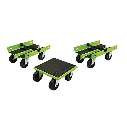 Extreme Max 5800.2006 Economy Snowmobile Dolly System - Green - color: Green