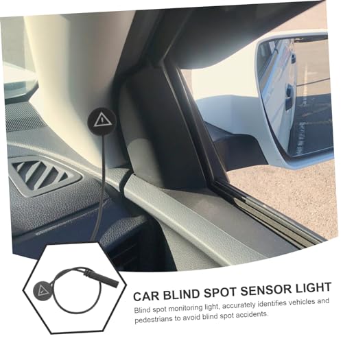 Car Monitoring Light with Assistance Sensor Pair of Red Indicator Lights for Enhanced Visibility and Driving Safety