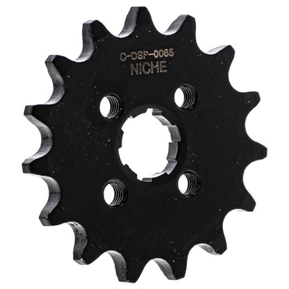 NICHE Drive Sprocket Chain Combo for Honda XR70R Front 15 Rear 36 Tooth 420HZ Standard 86 Links - size: Standard Chain