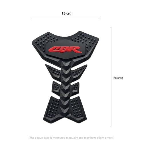 Motorcycle Tank Pad Gas Tank Protector for CBR600RR CBR1000RR CBR650R CBR500R CBR400RR CBR650F CB650R CBR600 F1/F2/F3/F4 CBR250R CBR400R CBR650F CBR900RR CBR929RR - size: For CBR