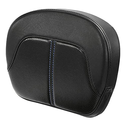 TCMT Detachable Sissy Bar Backrest Pad Fits For Harley 1997-2023 Touring Road King Electra Glide Street Glide Road Glide 2018-2023 Softail Slim FLSL Low Rider FXLR - color: Style Q#1