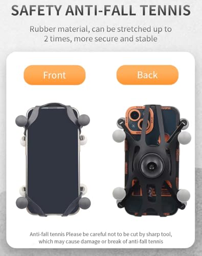 Strg Phone Mount with Clamp Base for Rails 0.85 to 1.55" in Diameter, Universal Handlebar & Rail Phone Mount for Motorcycles, Bikes, Kayaks & Bars - size: Clamp Base for 22 to 40mm Rails