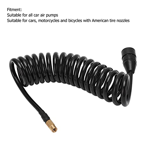 Car Air Pump Extend Hose, 9.84ft PS20 Female Plug Inflator Extension Tube for American Tire Nozzle Car Motorcycle - size: 9.84 ft