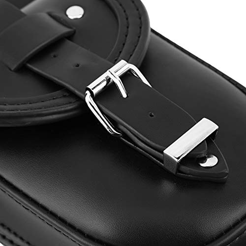 Motorcycle Fuel Tank Bag, Real Leather Waterproof Fuel Tank Chap Cover Panel Bag for Motorcycle XL 883 1200