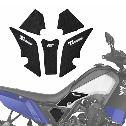 For Yamaha Tenere 700 T700 XTZ 700 XTZ 690 2019 2020 2024 Side Fuel Tank Pad Tank Pads Protector Stickers Decal Gas Knee Grip Traction Pad Tankpad