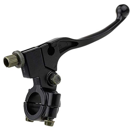 HIAORS 7/8'' Left Clutch Lever Handle Cable Compatible with SSR 50cc 70cc 90cc 110cc 125cc 150cc Baja TaoTao DB17 DB27 Apollo RFZ X-pro Coolster QG-213A XR80 CRF70 Pit Dirt Bike Motocycle Parts Black