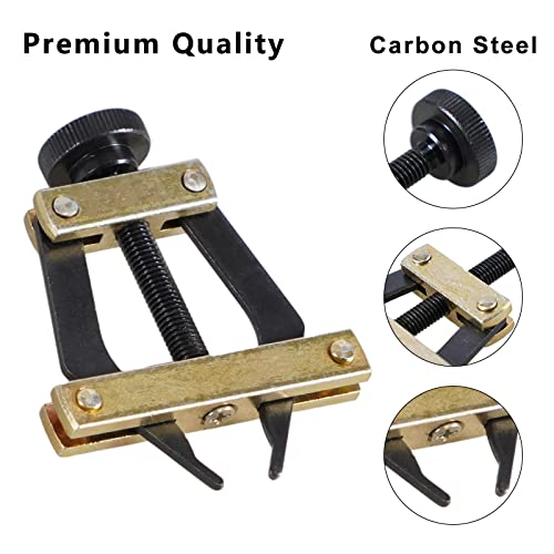 Roller Chain Breaker Holder Puller Cutter Tool Repair Removal Disassembly Kit for Motorcycle Bicycle Go Kart ATV Chains Replacement #25-60