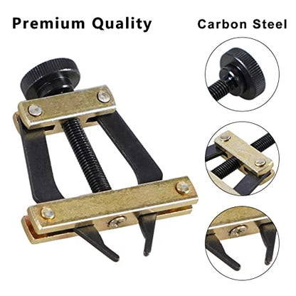 Roller Chain Breaker Holder Puller Cutter Tool Repair Removal Disassembly Kit for Motorcycle Bicycle Go Kart ATV Chains Replacement #25-60