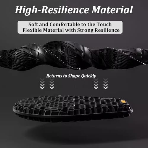 Motorcycle Seat Cushion for BMW R 1250 GS 2019 2020 2021 2022 2023 2024, Non-Slip Moto Gel Seat Pad, 3D Honeycomb Structure Shock Absorption and Breathable Seat Cover for Long Rides