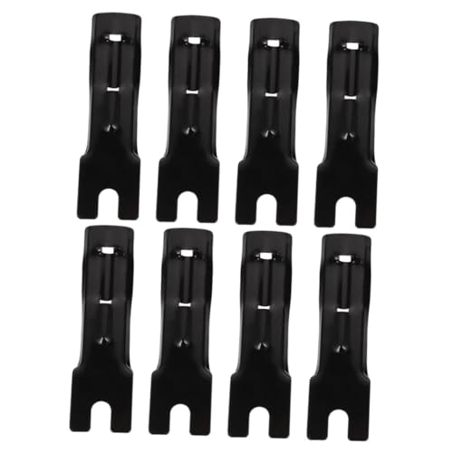 Happyyami 8pcs Shaped Safety Flag Pole Mount Brackets for Motorcycles Easy to Install Cycling Accessories for Enhanced Visibility and Riding Safety