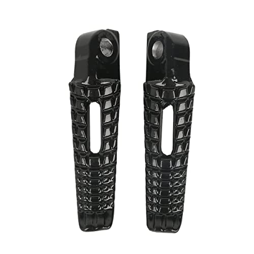 Motorcycle Rear Footpegs Pdeals Footrests for Suzuki GSXR600 GSXR750 2006-2020, GSXR1000 '05-2020, GSX-S1000 '18-2020, GSX-S750 '18-2019, B-KING '08-2013 (Rear Pegs-Black) - color: Rear Pegs-Black