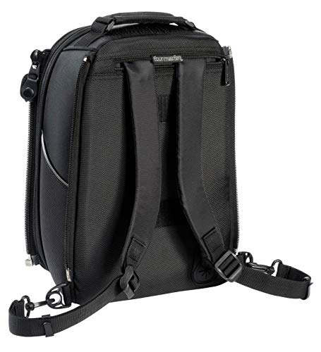 Tour Master Elite Strap Mount Tri-Bag Motorcycle Tank Bag - Black/One Size