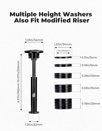 KEMIMOTO Motorcycle Front Fender Bag AND Stem Lock for Dirt Bike