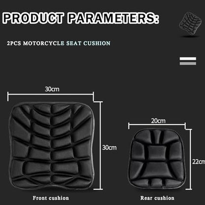 Motorcycle Seat Cushion for Kawasaki KLR 650 1987-2024, Anti-Vibration & Breathable Pressure Relief Seat Pad Comfortable Motorbike Seat Cushion Long Ride Relief