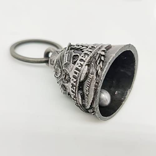 Dream Apparel Motorcycle Bell Guardian Angel Drive Away Gremlin, Biker Bell for Men Women Rider Riding, Good Luck Gift - color: Defender