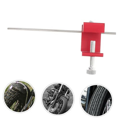 Cabilock Chain Axle Alignment Tool Motorcycle Chain Adjusting Tool Durable Design for Bikes Atvs and Scooters