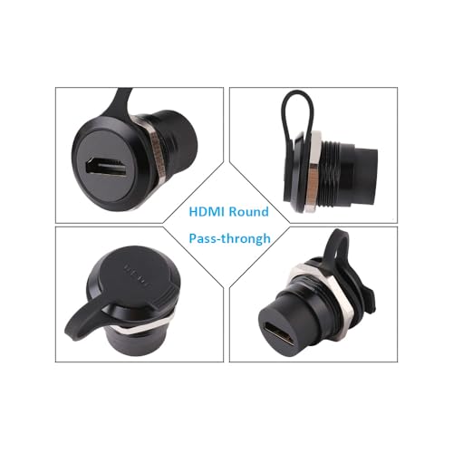 Toronce D R Series Panel-Mount Connector (R-HDMI-5pcs-B) - size: R-HDMI-5pcs-B
